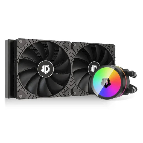 NEW ID-COOLING ZOOMFLOW 280 XT LITE CPU Water Cooler 280mm Radiator Black